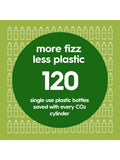 SodaStream stainless steel sparkling drinks bottle 900ml, UK version