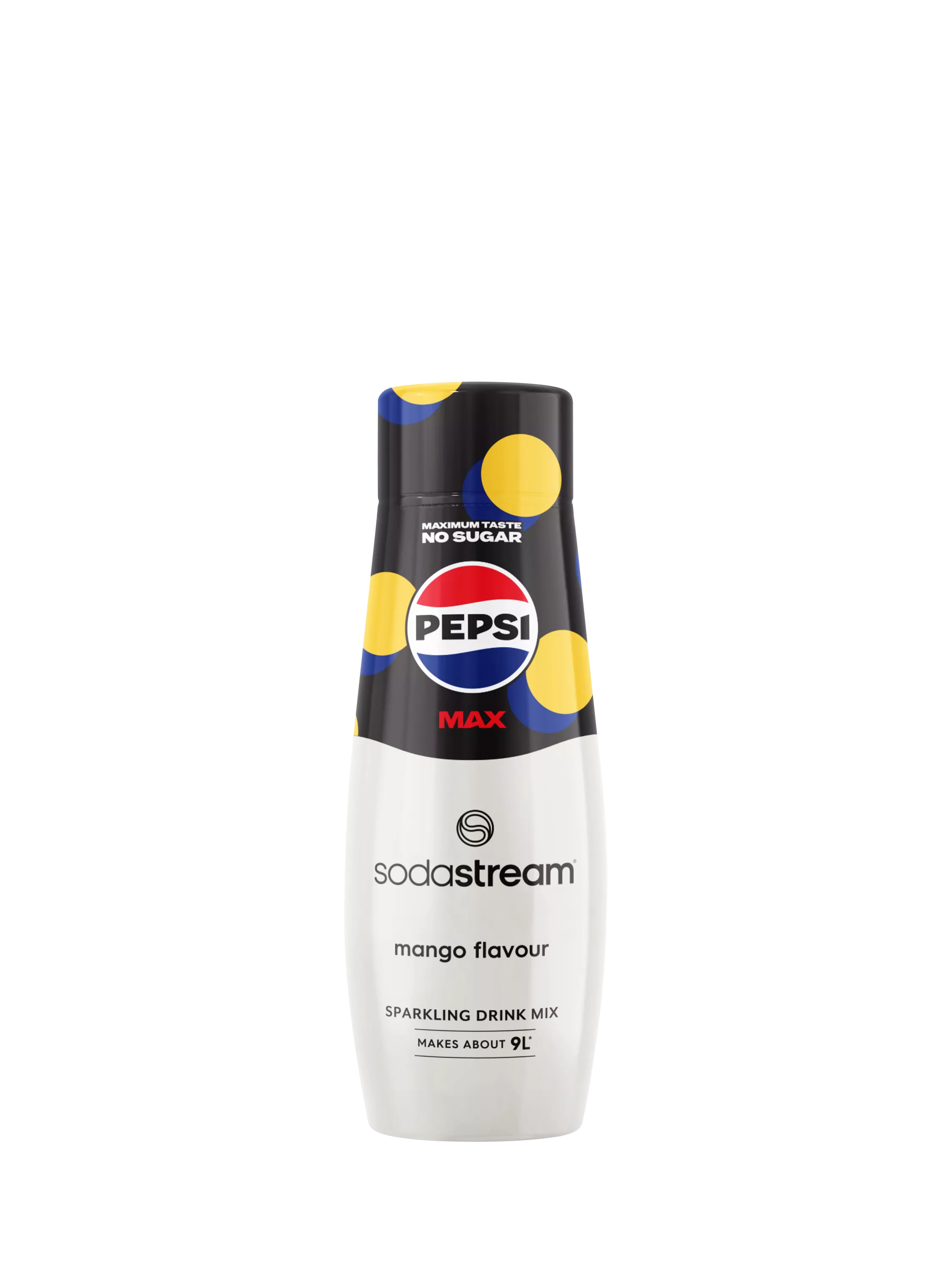 SodaStream Pepsi Max Mango drink mix 440ml, UK version