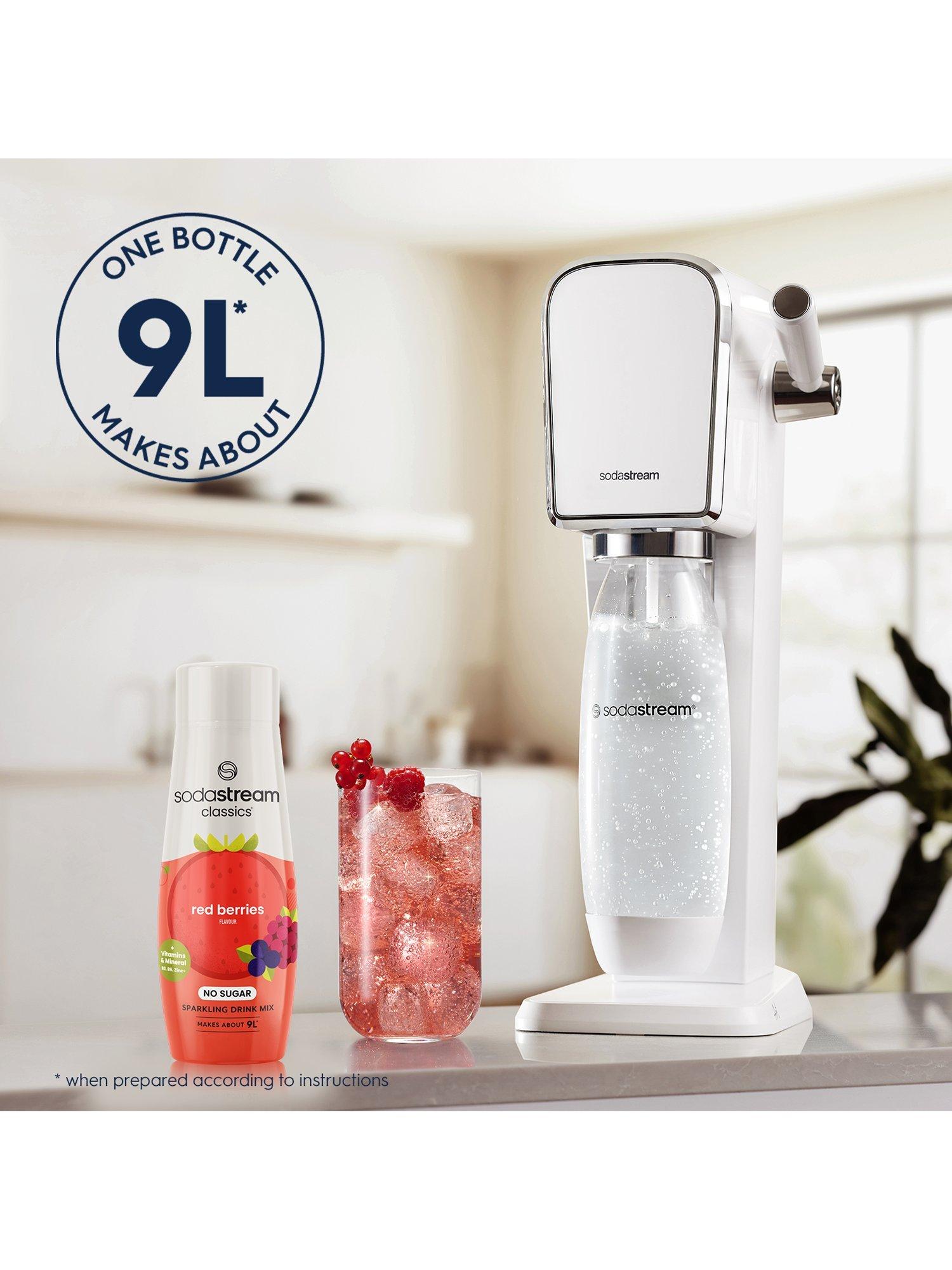 SodaStream drink mix No Sugar Red Berries 440ml - British product
