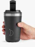 Chilly's double wall insulated travel mug pastel pink 340ml, UK version