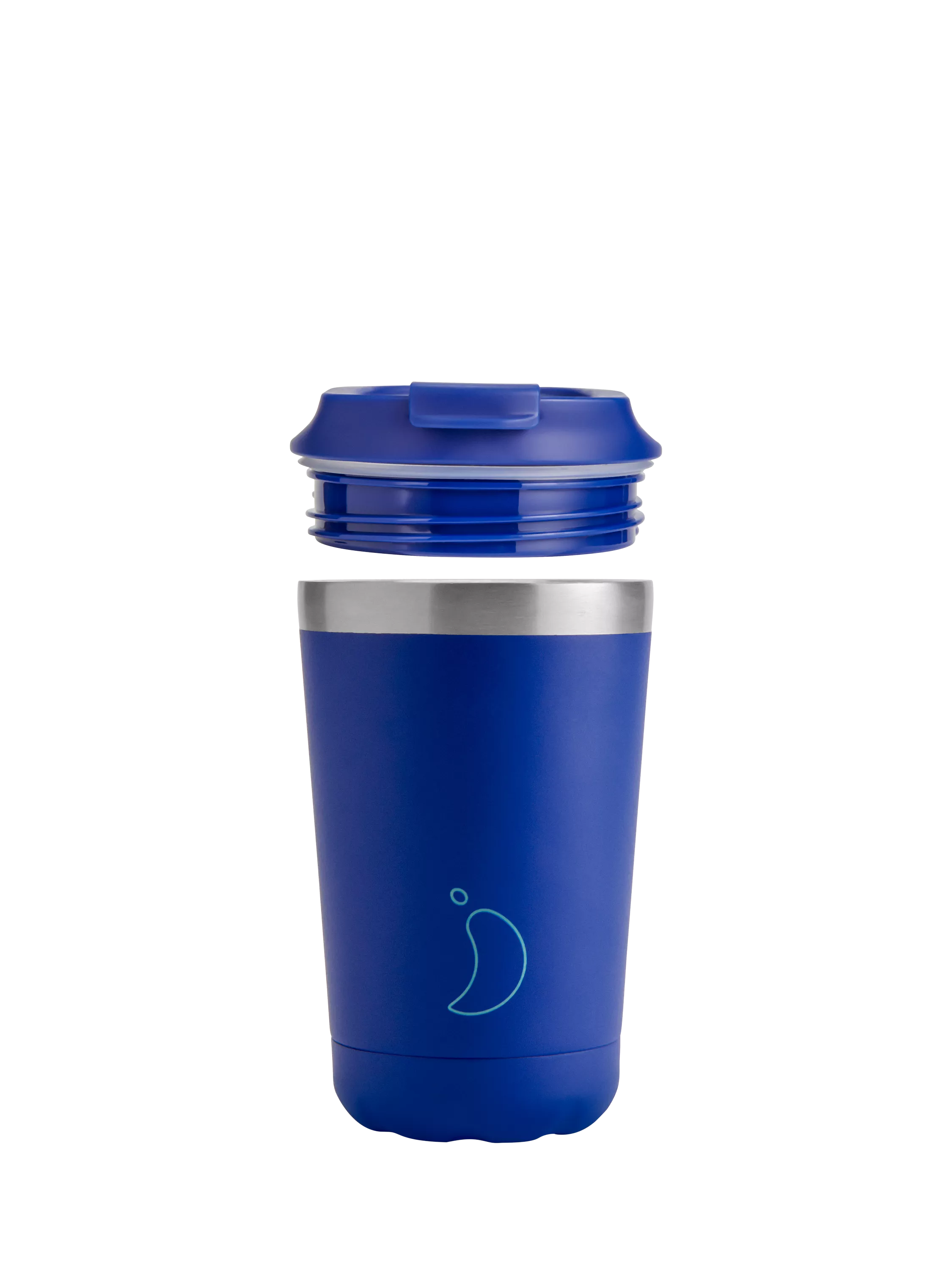 Chilly's Original Double Wall Insulated Travel Mug, Pastel Pink, 340ml
