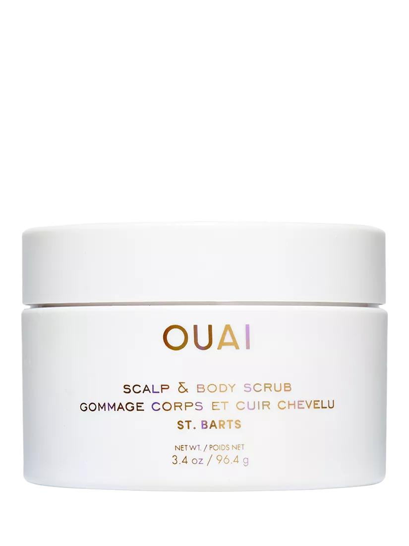 OUAI St. Barts scalp and body scrub 96.4g, imported from the UK