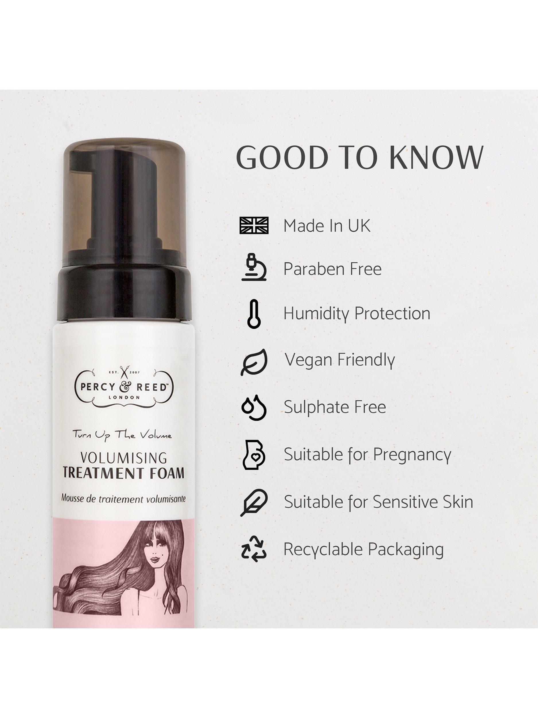 Percy & Reed volumising treatment foam 200ml - British product