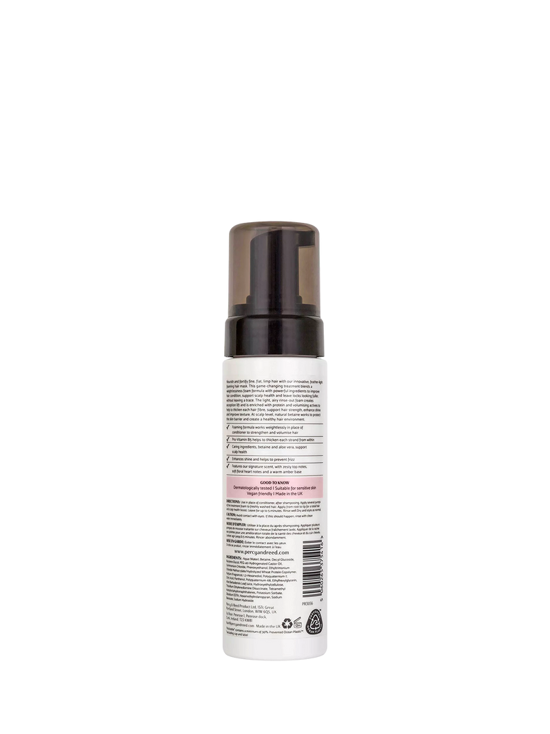 Percy & Reed volumising treatment foam 200ml - British product