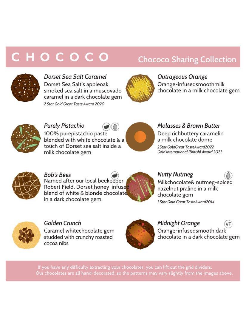 Chococo assorted chocolate box 165g - British product