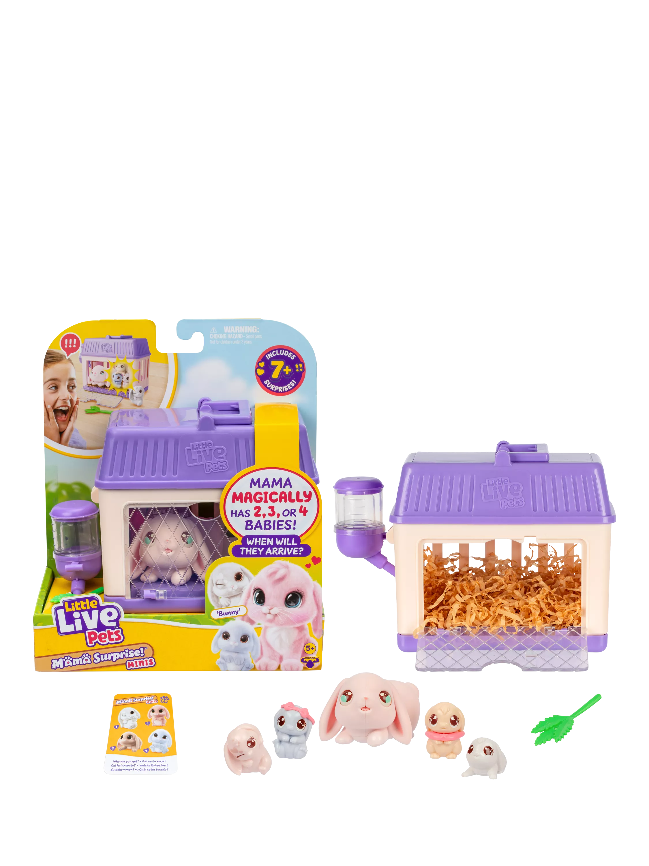 Little Live Pets Mama Surprise S4 Mini Playset Bunny, UK version