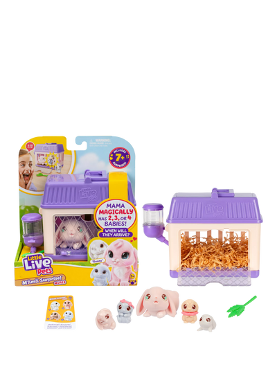 Little Live Pets Mama Surprise S4 Mini Lekesett Kanin