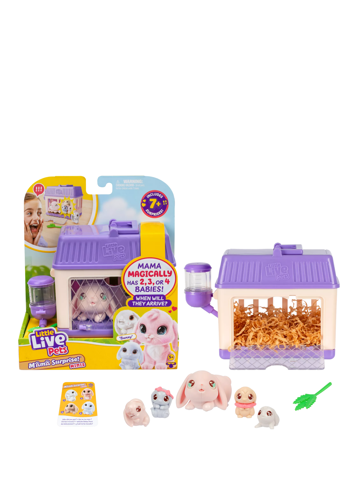 Little Live Pets Mama Surprise S4 Mini Playset Bunny, UK version