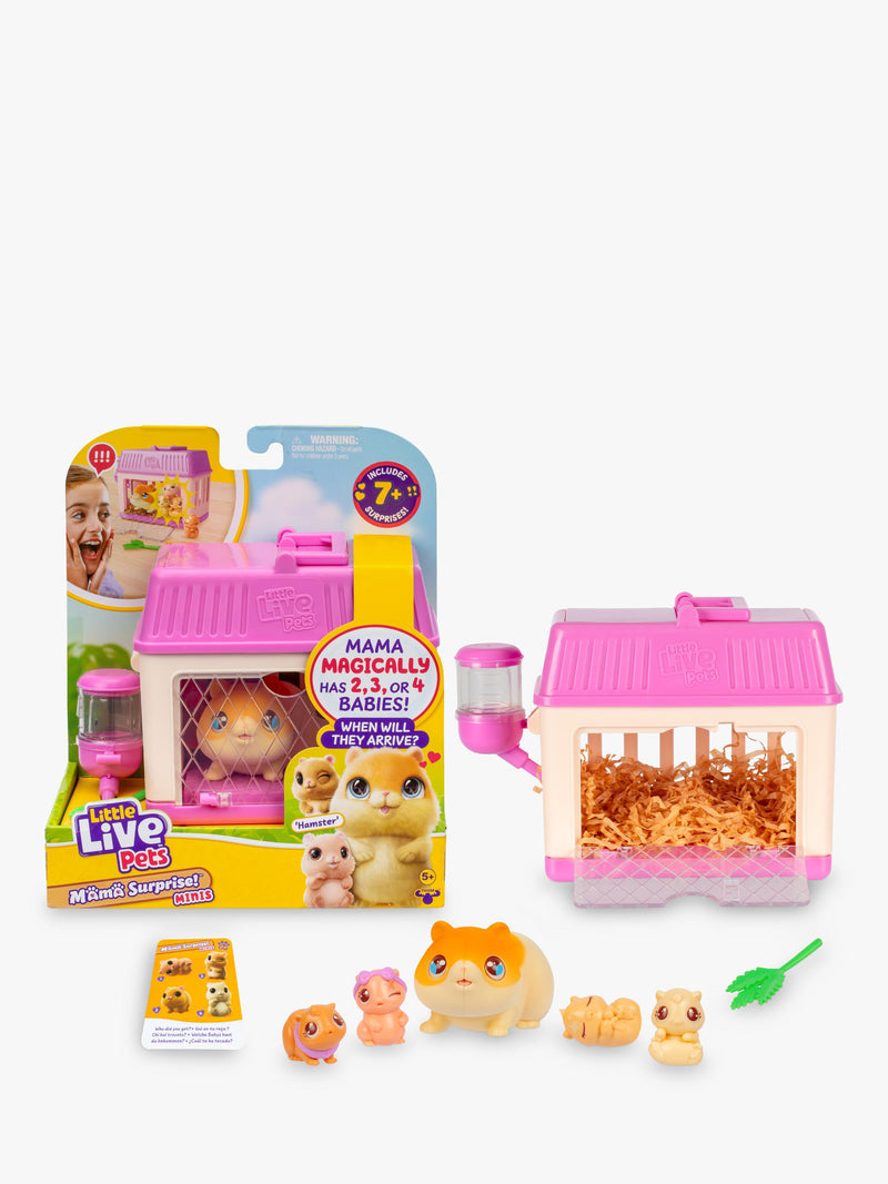 Little Live Pets Mama Surprise S4 Mini Playset Hamster, UK version