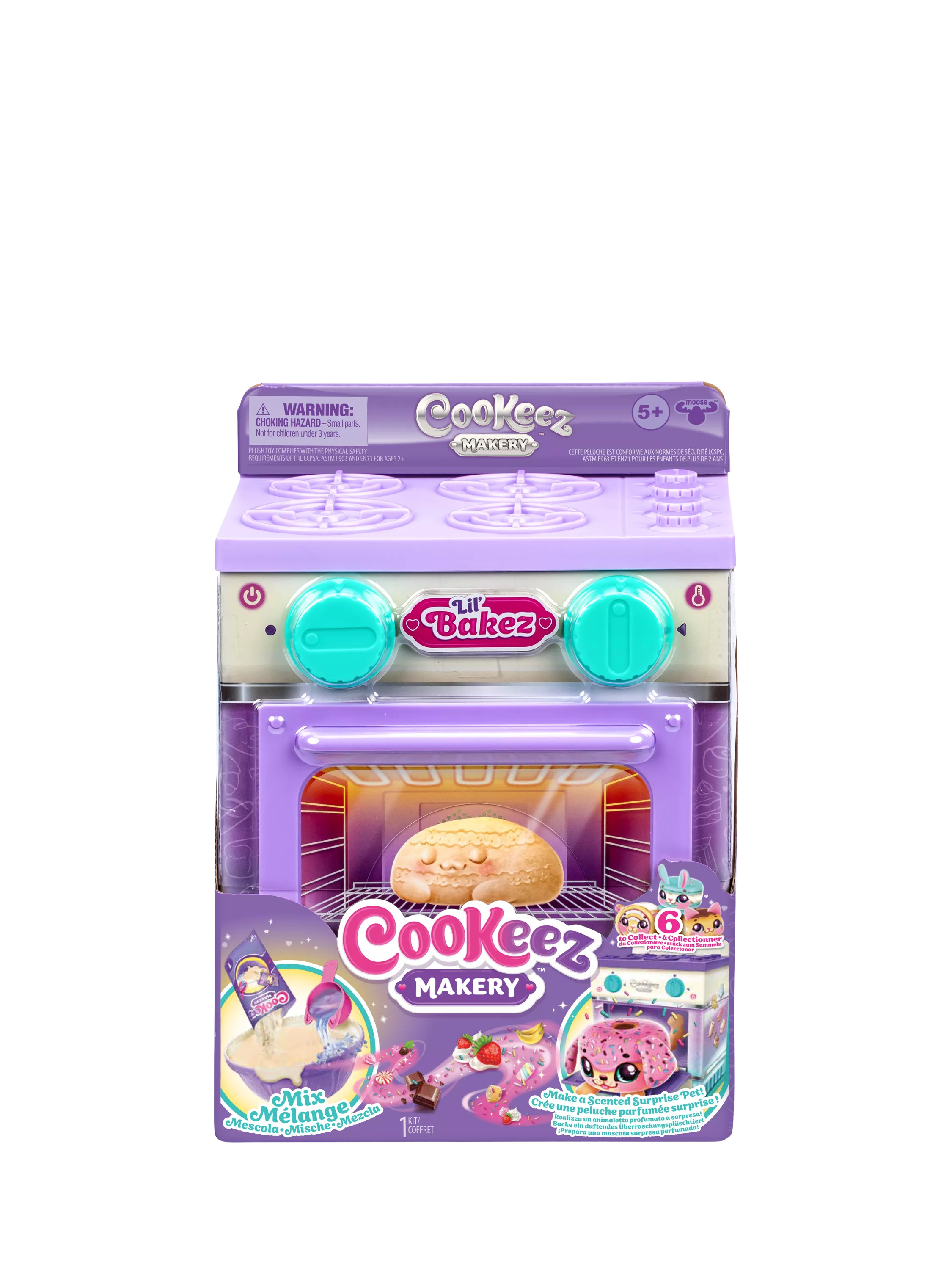 Cookeez Makery Lil' Bakez Oven creative role play toy, UK version