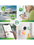 LeapFrog LF4917HD baby monitor with Wi-Fi and 1080p HD - British product