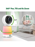 LeapFrog LF4917HD baby monitor with Wi-Fi and 1080p HD - British product