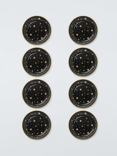 John Lewis Celestial Stars Paper Plates, Pack of 8- Buy online at McGrocer