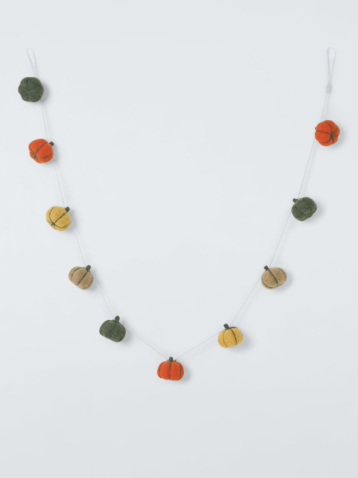 Felt Pumpkin Garland 180cm