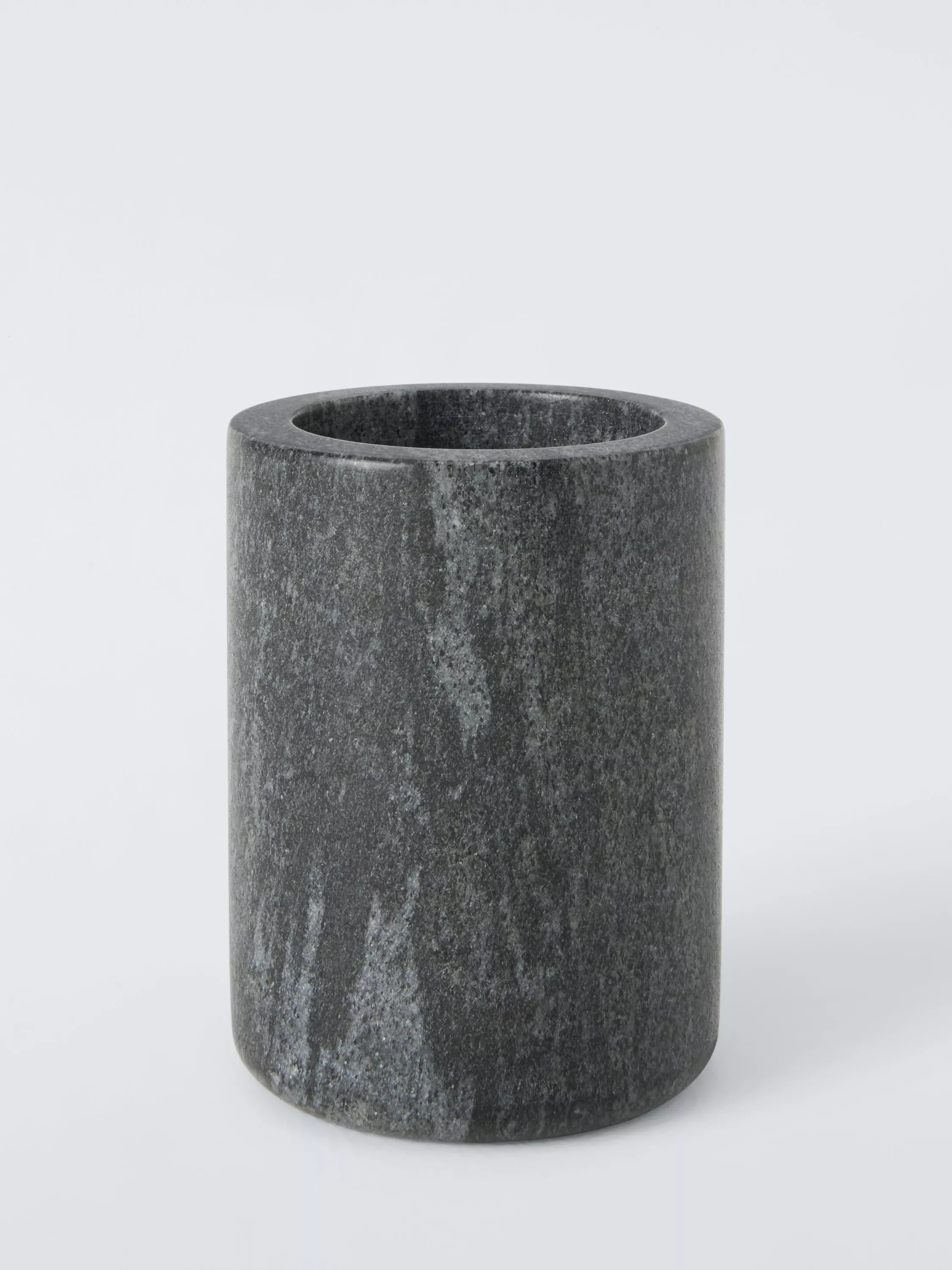 John Lewis marble bathroom tumbler midnight black - British product