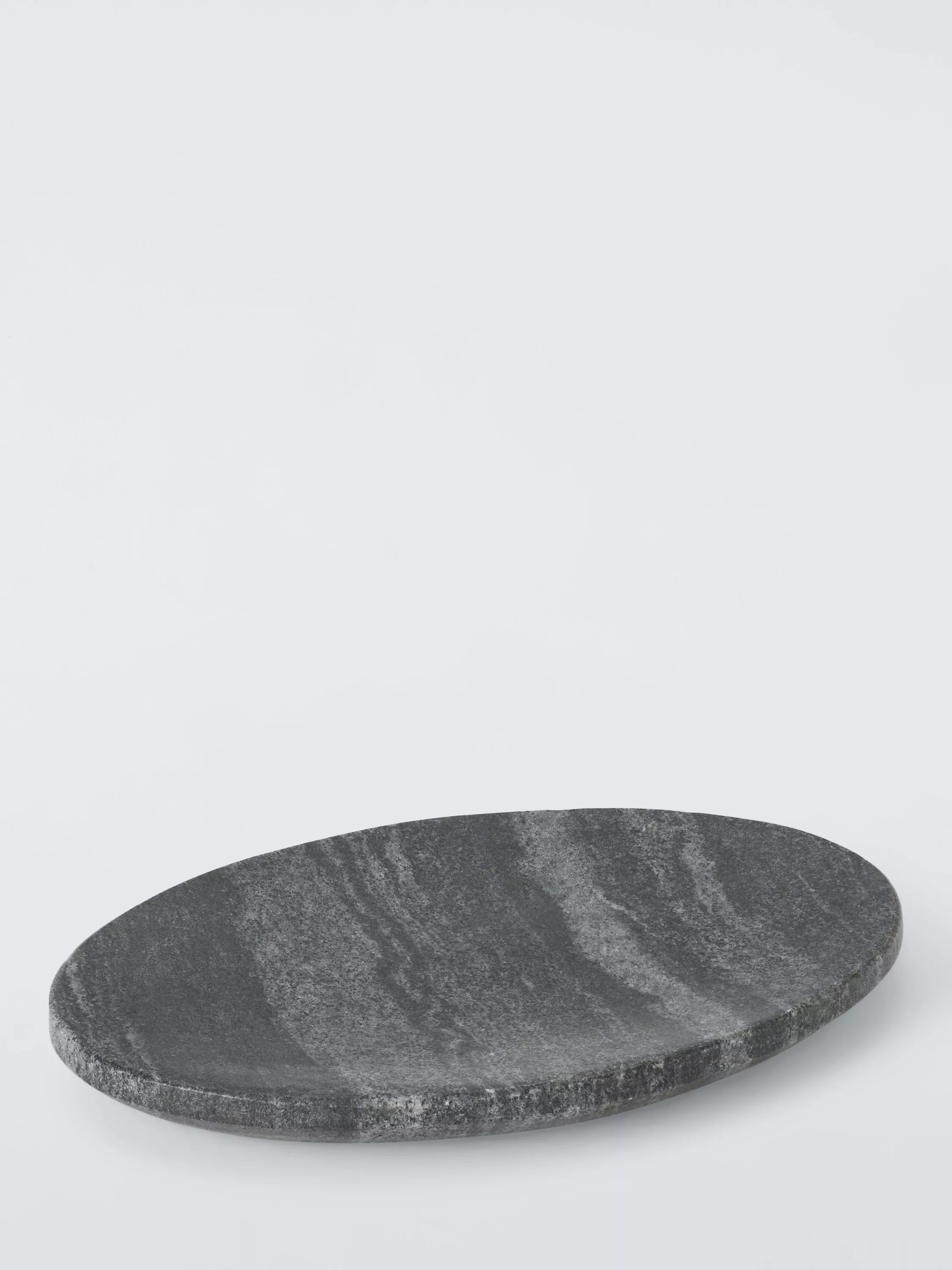 John Lewis marble soap dish midnight black oval - British product