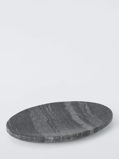 John Lewis John Lewis Oval Marble Soap Dish, Midnight Black- Buy online at McGrocer