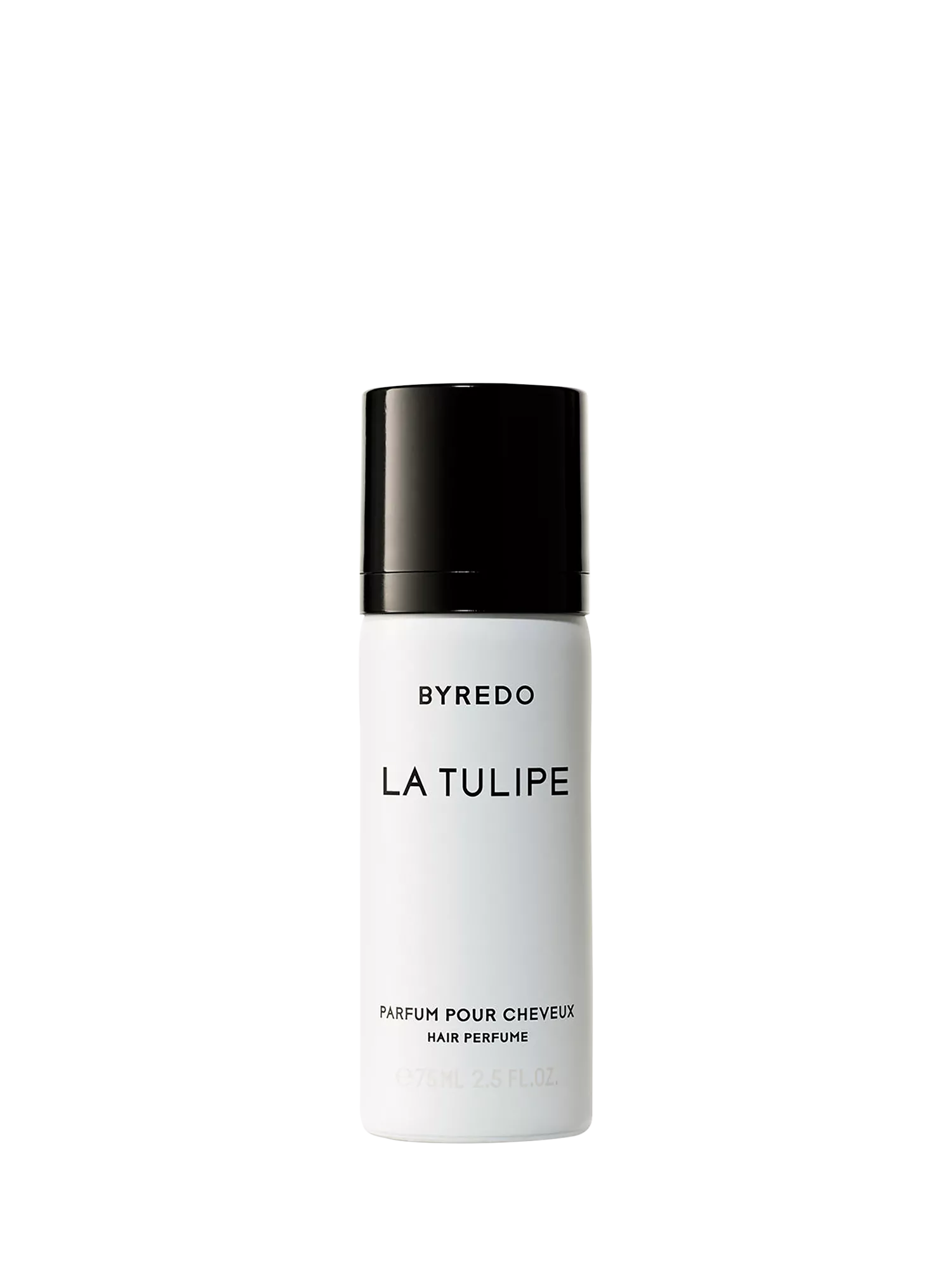 Byredo La Tulipe hair perfume 75ml bottle, imported from the UK