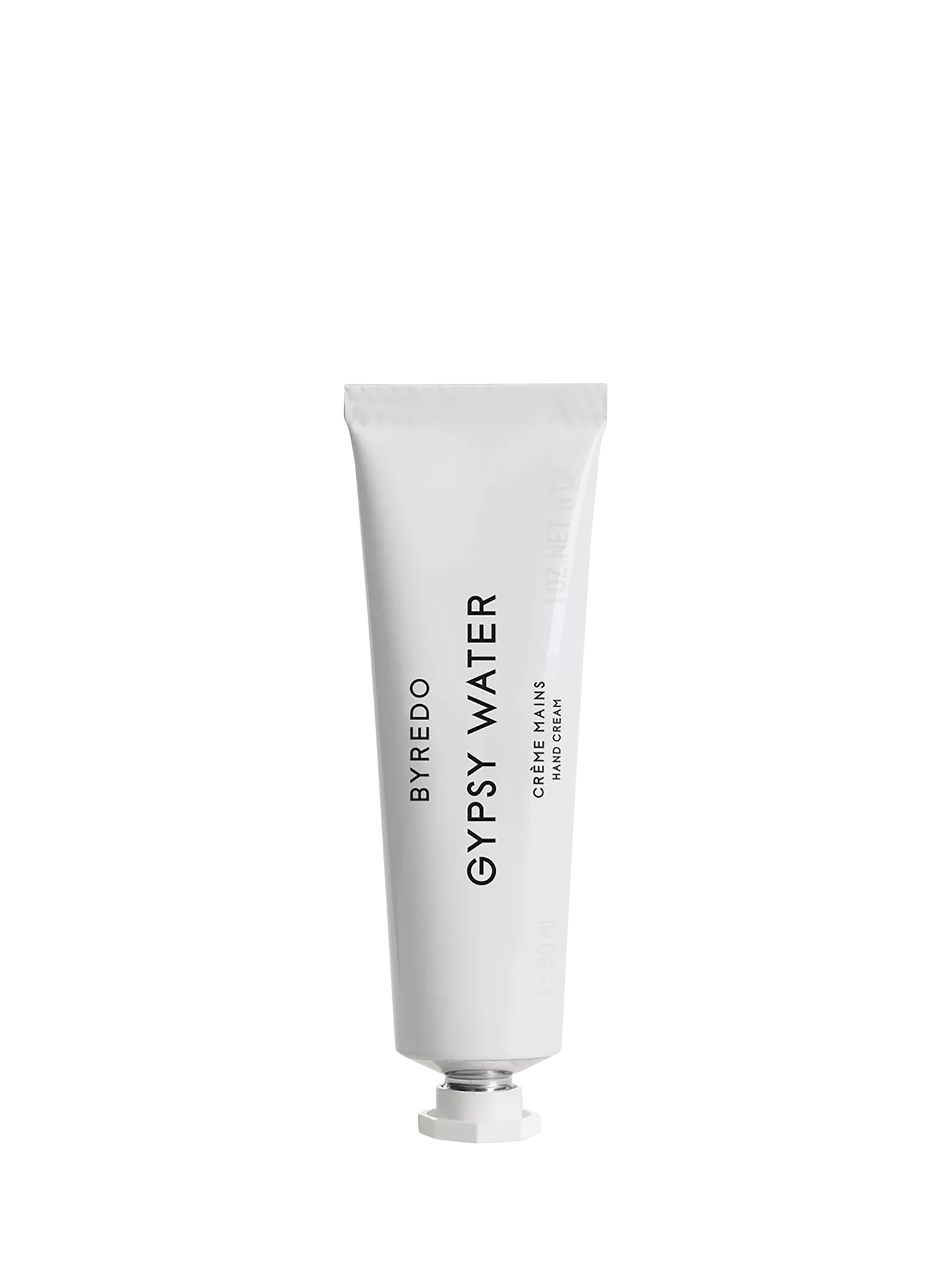 Byredo Gypsy Water hand cream 30ml tube, UK version