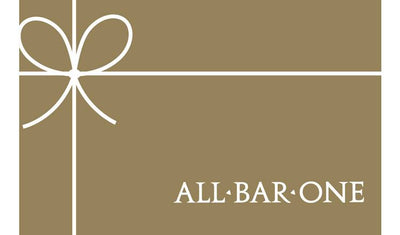All Bar One 25 GBP Geschenkgutschein