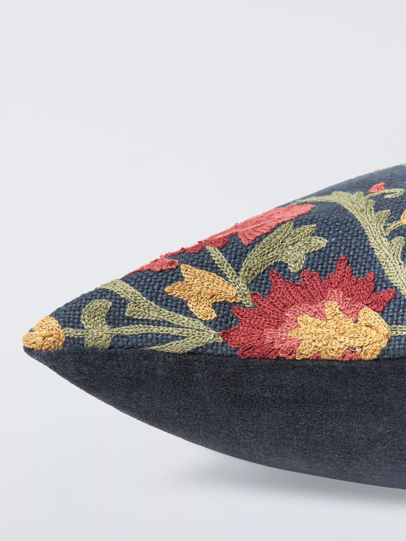 John Lewis Bukhara cushion in Night, UK version