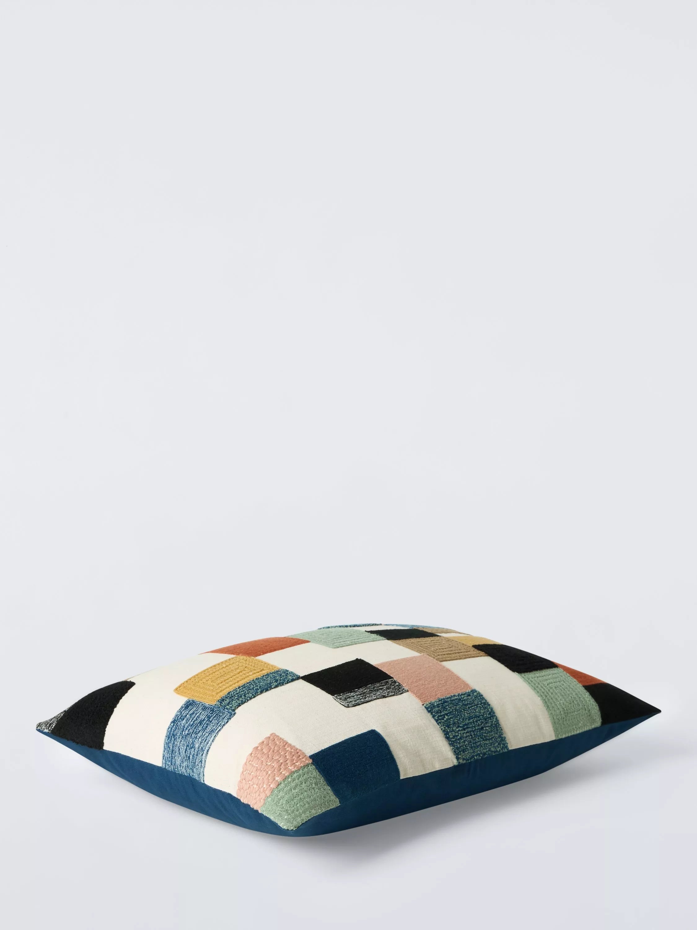 John Lewis patchwork cushion 40x60cm feather filling - British product