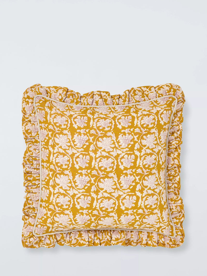John Lewis Kala Cushion Ochre, UK version