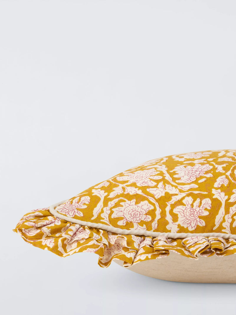 John Lewis Kala Cushion Ochre, UK version