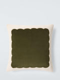 John Lewis scallop border cushion 45x45cm (British brand)