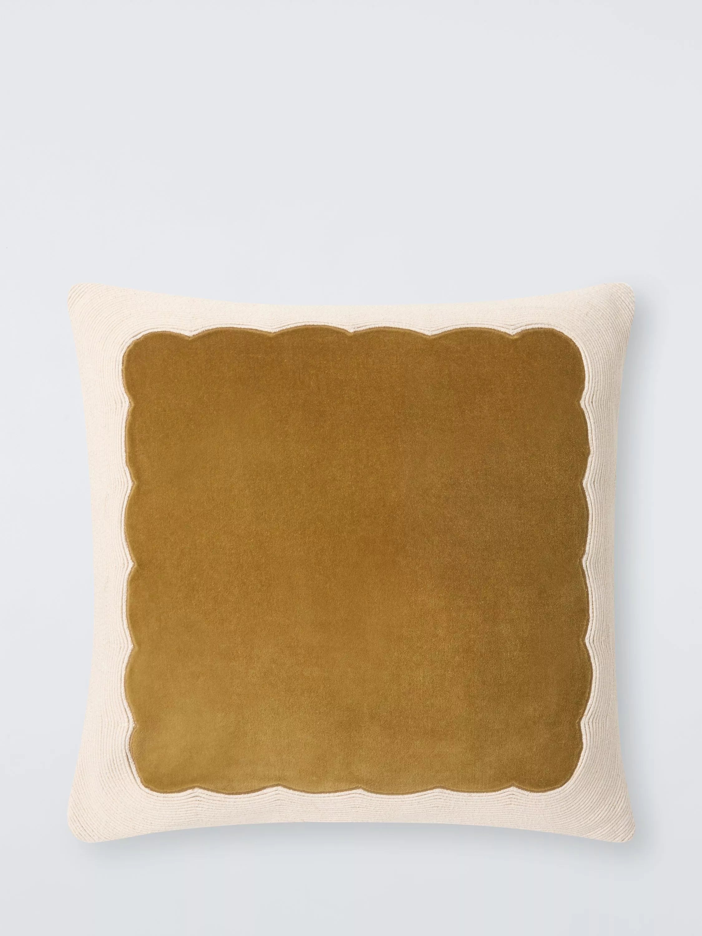 John Lewis Scallop Border Scatter Cushion 45 x 45cm
