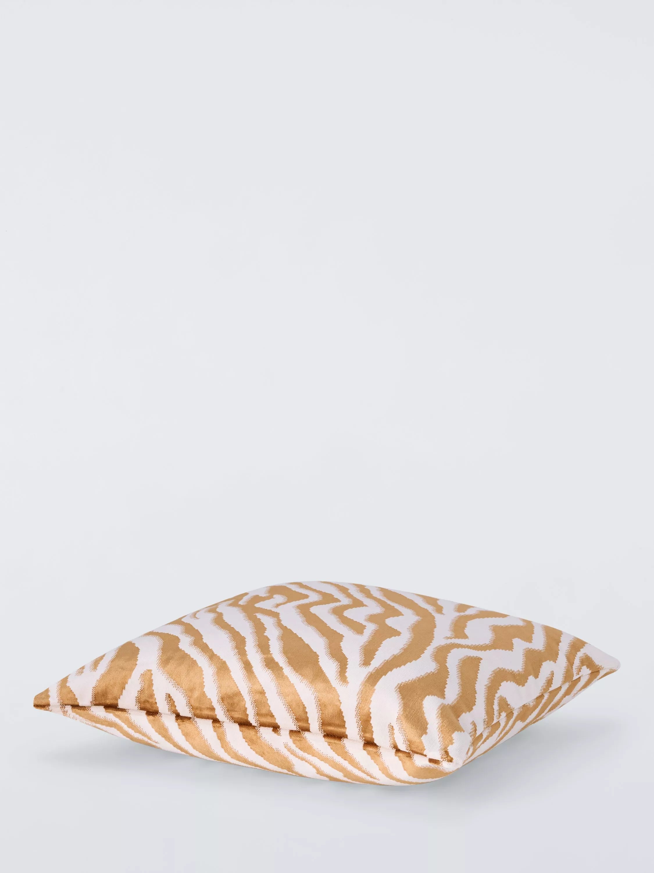 John Lewis bronze animal polyester velvet cushion, UK version