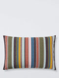 John Lewis checkered stripe cushion 60x40cm, UK version