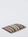 John Lewis checkered stripe cushion 60x40cm, UK version