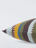 John Lewis checkered stripe cushion 60x40cm, UK version