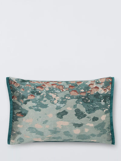 John Lewis John Lewis Quarzo Cushion, Teal- Buy online at McGrocer