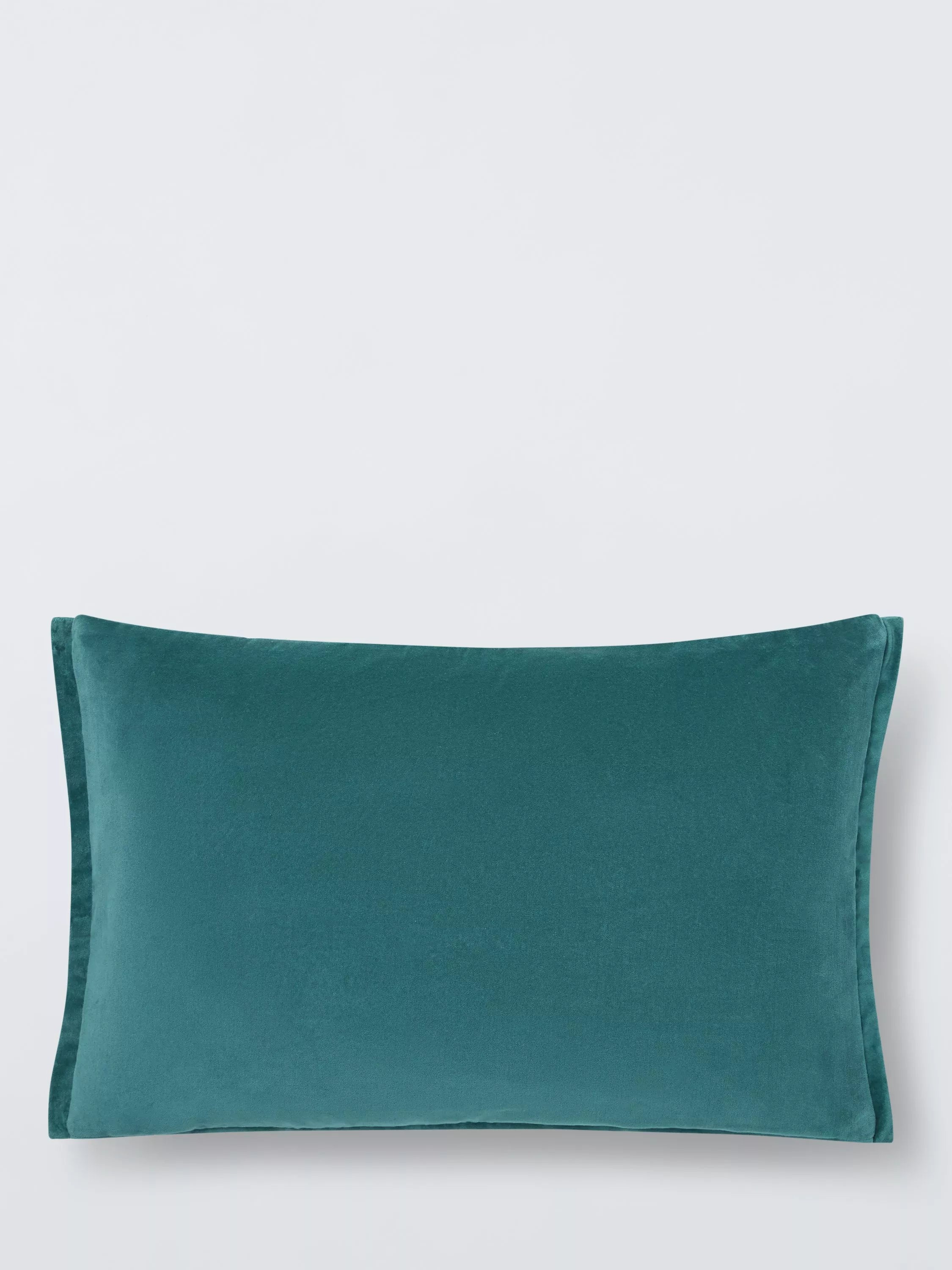 John Lewis Quarzo cushion in teal 40x60cm, imported from the UK
