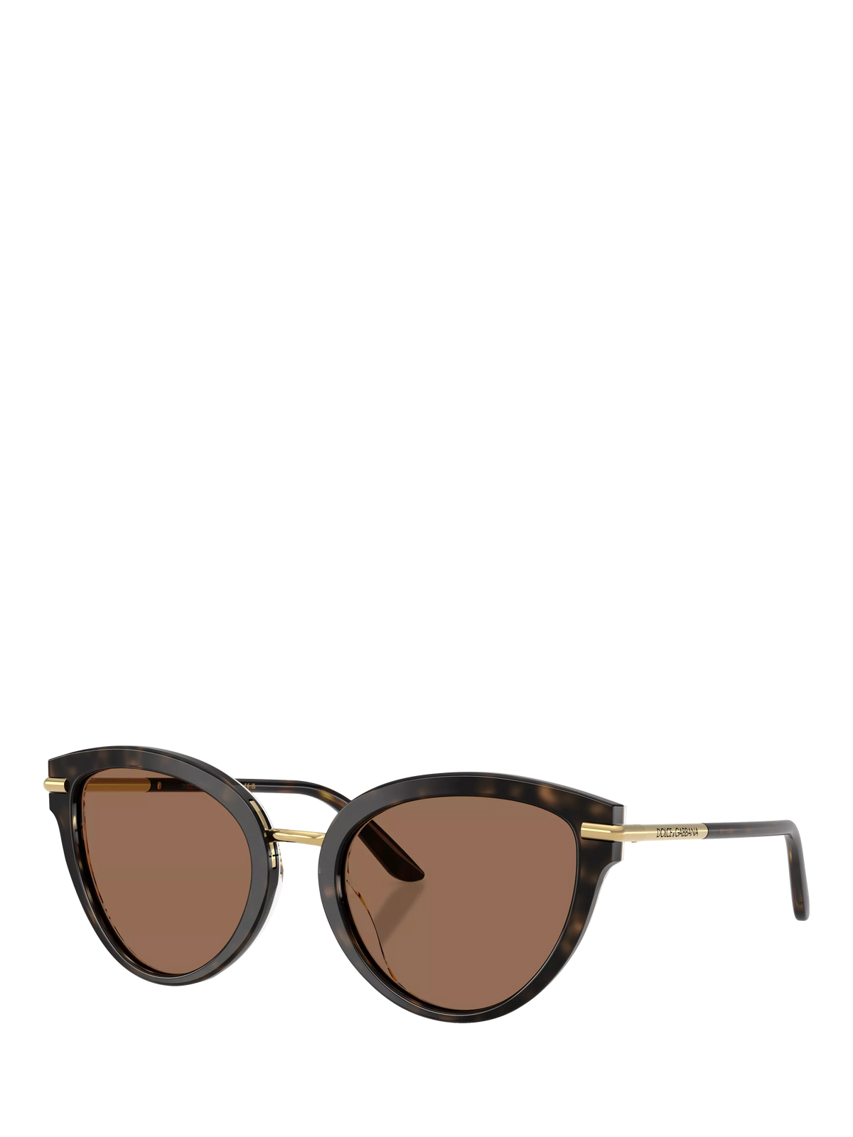 Dolce & Gabbana women's butterfly sunglasses Havana Brown (British brand)