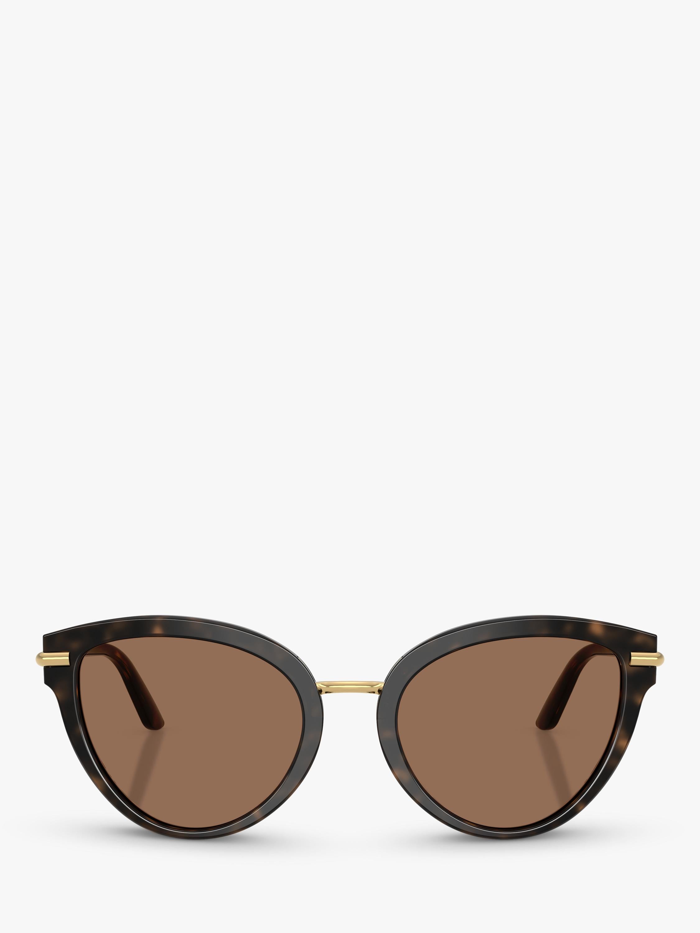 Dolce & Gabbana women's butterfly sunglasses Havana Brown (British brand)