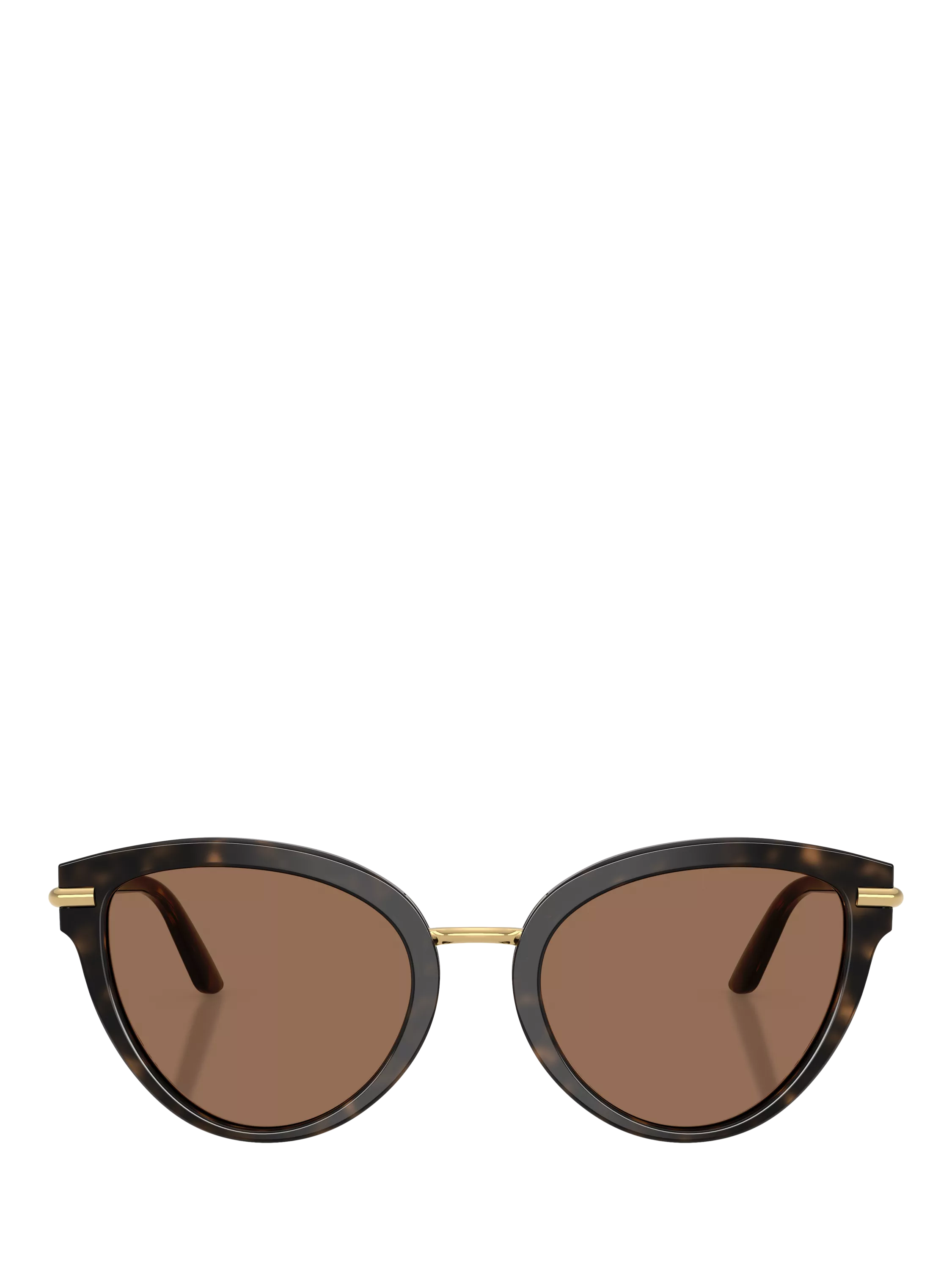 Dolce & Gabbana women's butterfly sunglasses Havana Brown (British brand)