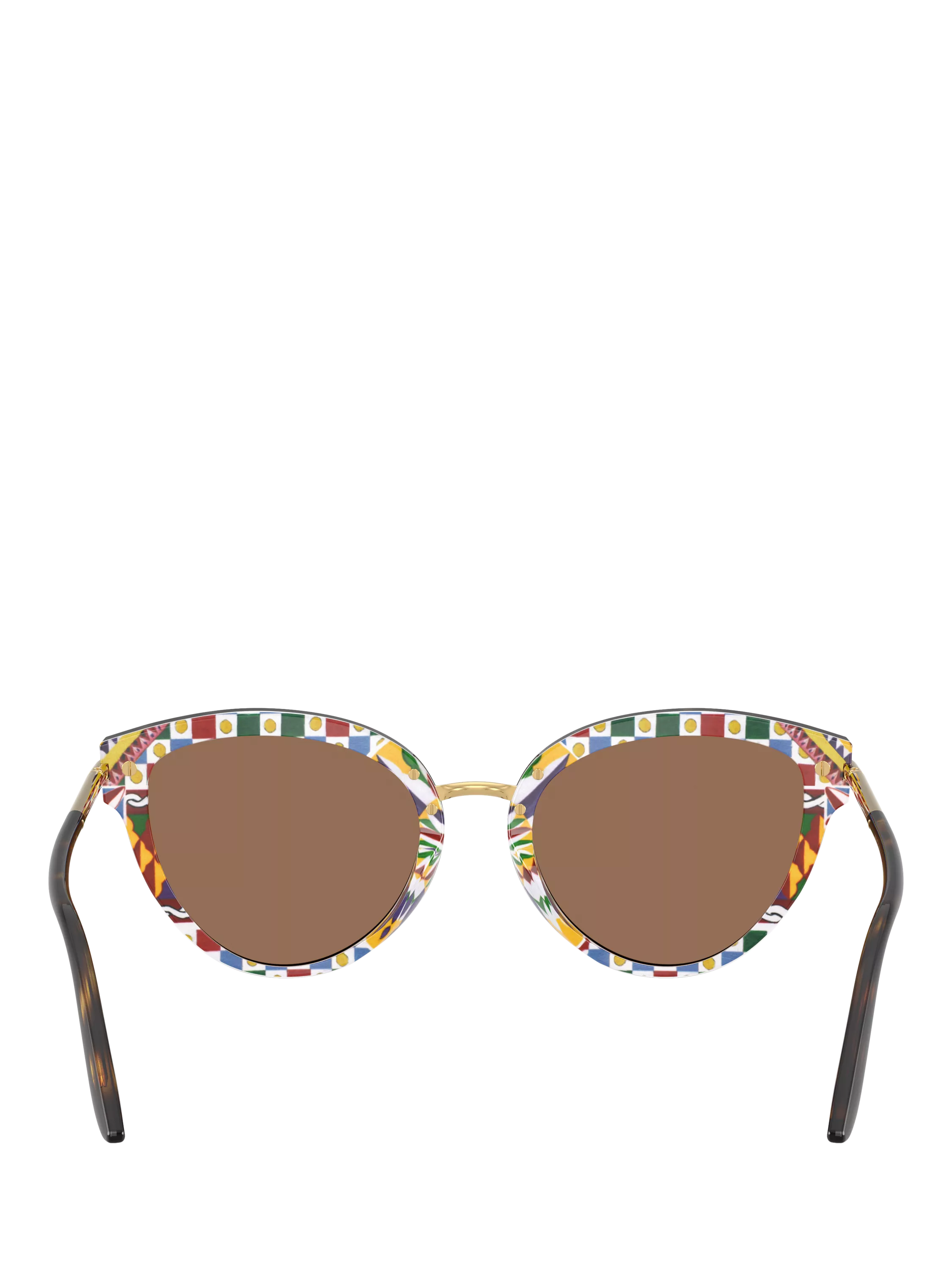 Dolce & Gabbana women's butterfly sunglasses Havana Brown (British brand)