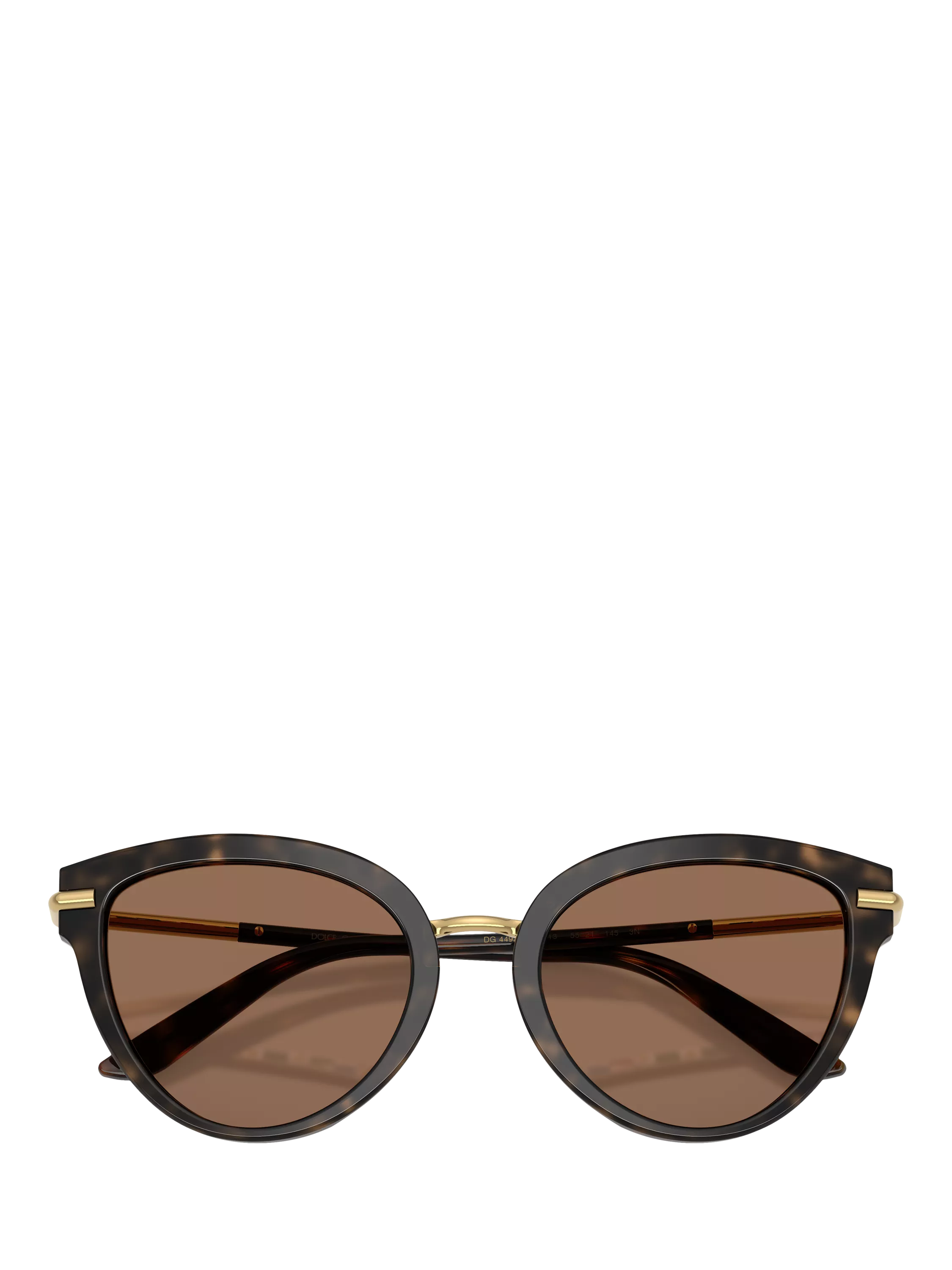 Dolce & Gabbana women's butterfly sunglasses Havana Brown (British brand)