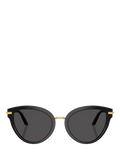 Dolce & Gabbana butterfly sunglasses black, UK version