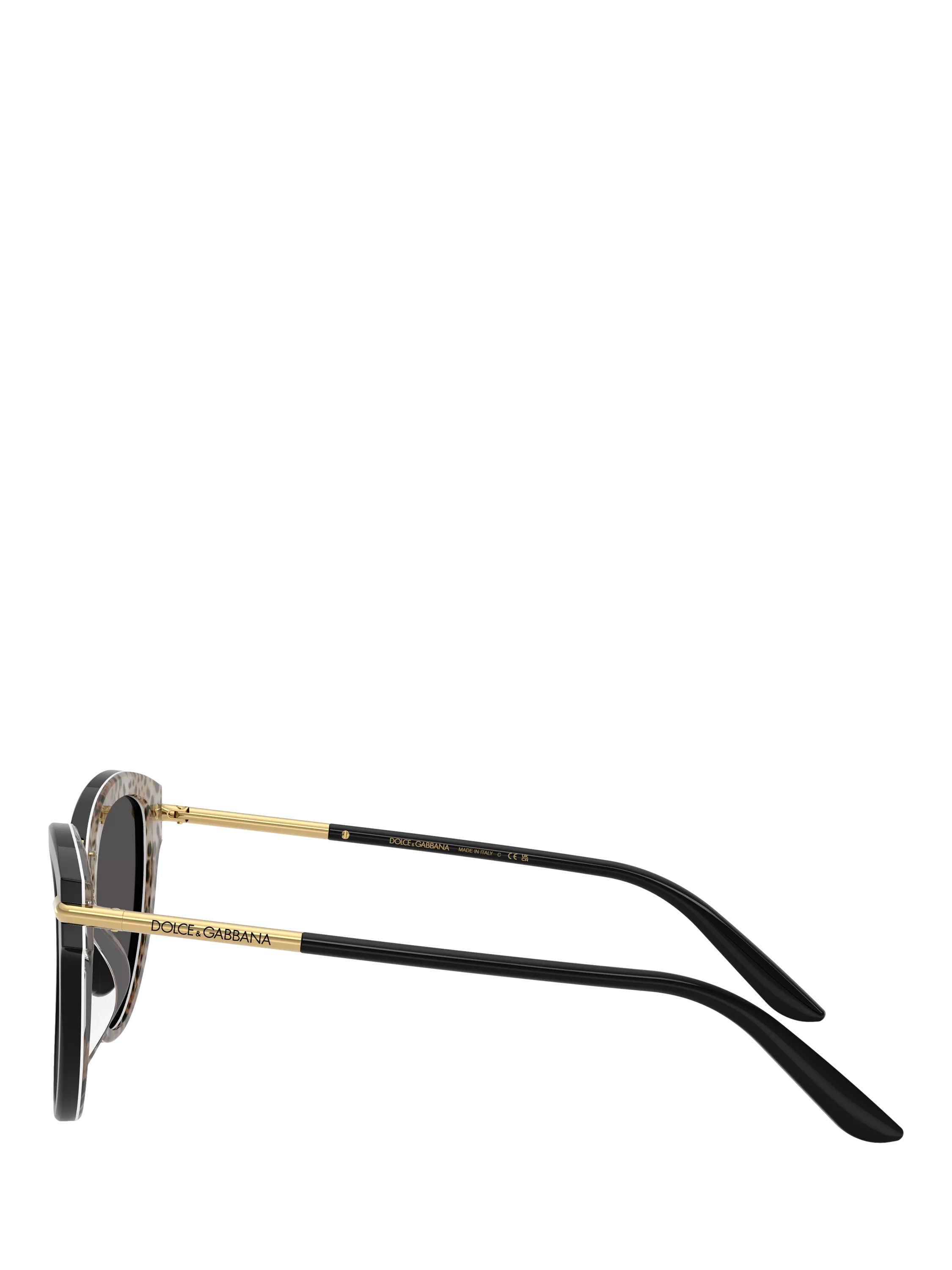 Dolce & Gabbana butterfly sunglasses black, UK version