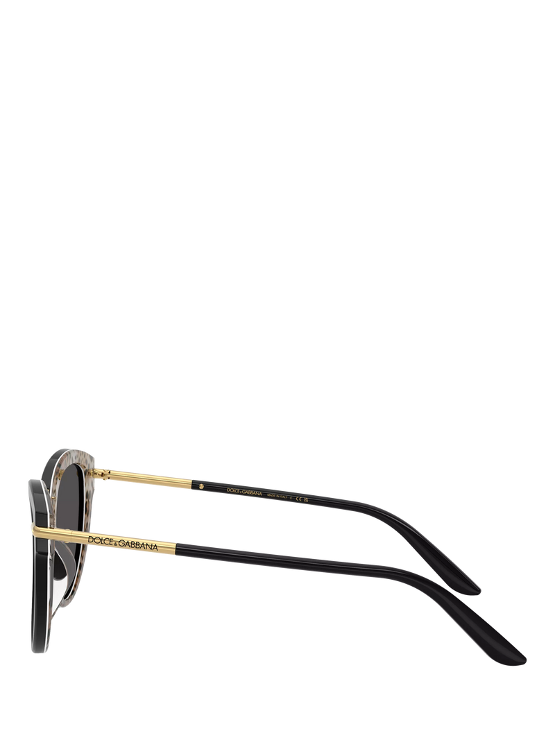 Dolce & Gabbana butterfly sunglasses black, UK version
