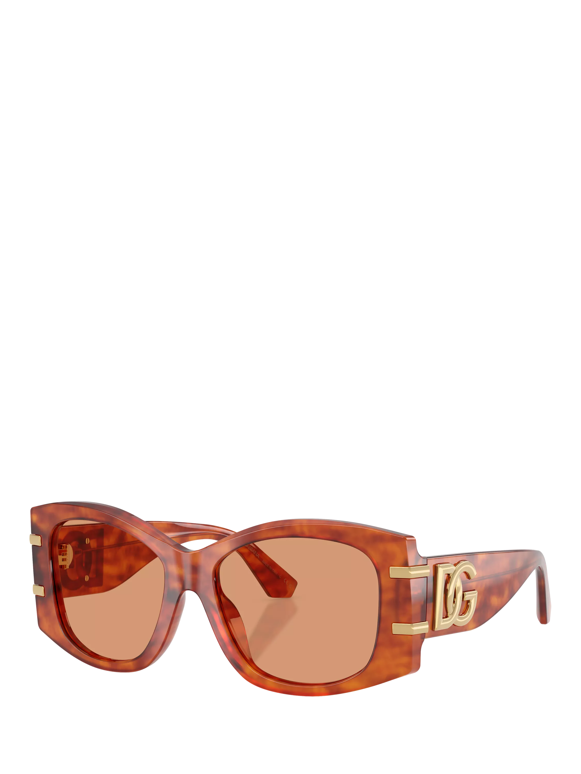 Dolce & Gabbana butterfly sunglasses light brown and brown (British brand)
