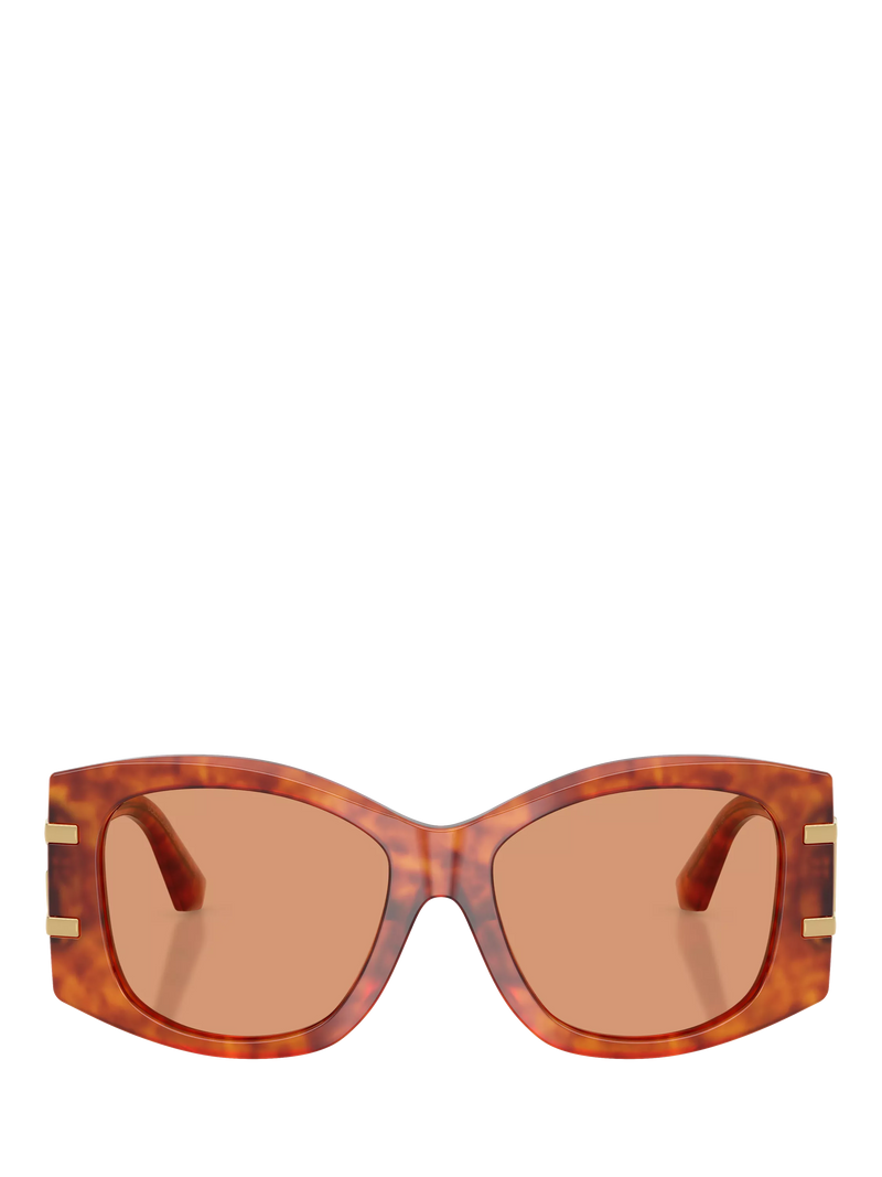 Dolce & Gabbana butterfly sunglasses light brown and brown (British brand)