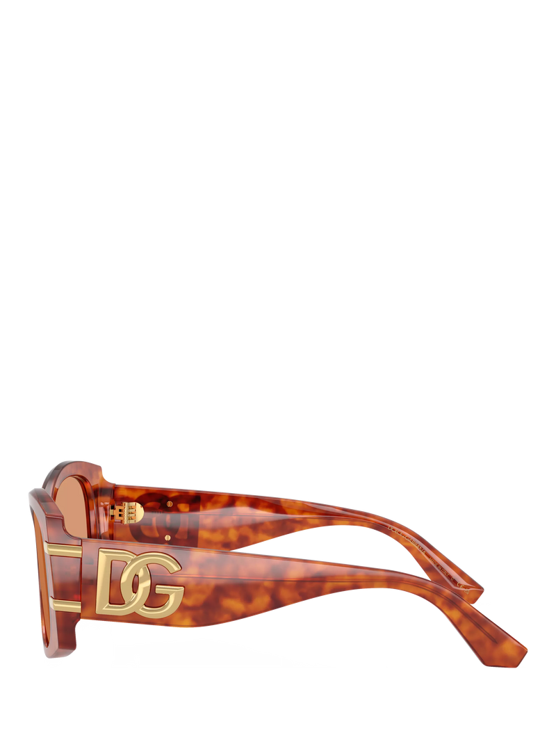 Dolce & Gabbana butterfly sunglasses light brown and brown (British brand)