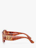 Dolce & Gabbana butterfly sunglasses light brown and brown (British brand)