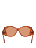 Dolce & Gabbana butterfly sunglasses light brown and brown (British brand)