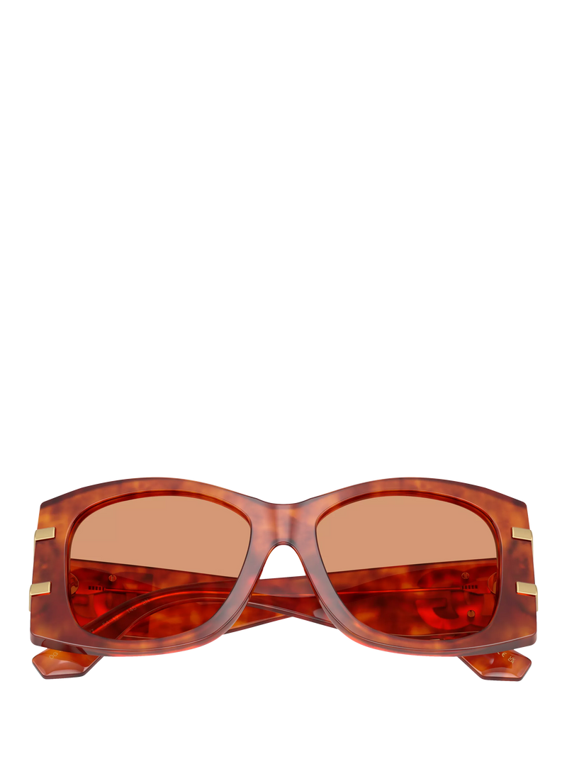 Dolce & Gabbana butterfly sunglasses light brown and brown (British brand)